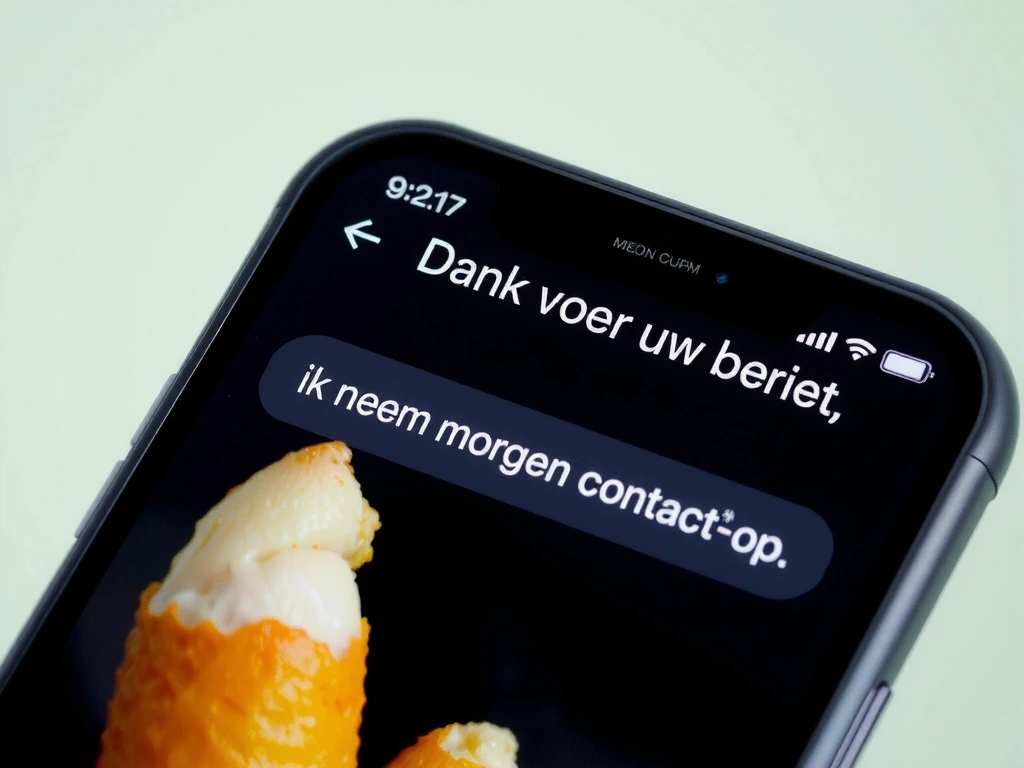 Persoonlijk chatbericht