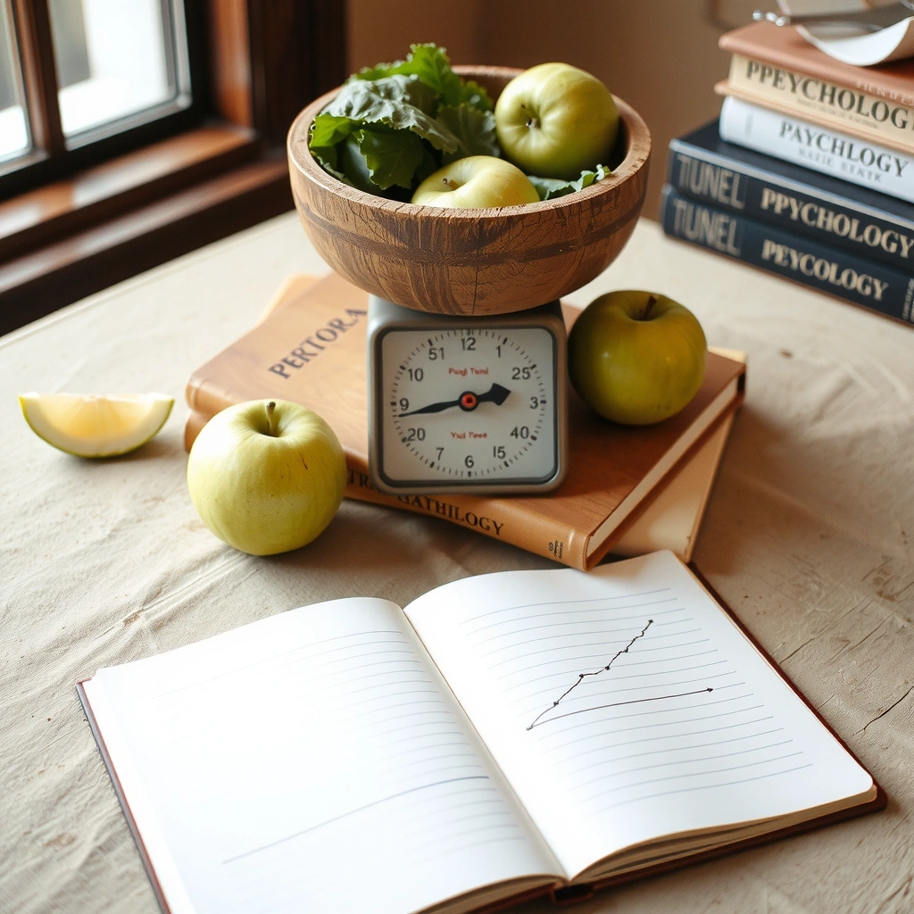 Collage van stabiliteit en voeding